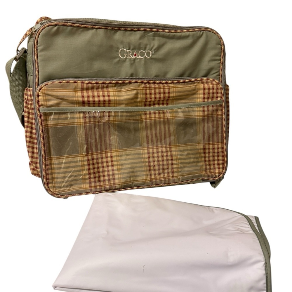 GRACO Katherine Diaper Bag
Separate Changing Station Zippered Parent-Pocket